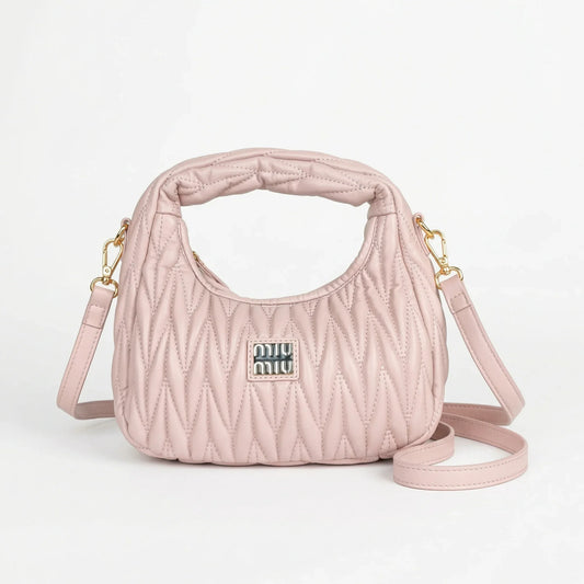 borsa-miu-trapuntata-rosa-cipria-con-tracolla-regolabile-a-mano-960_202603281309_1 - Stile Donna Bags