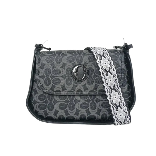 Borsa Saddle Handbag Charro con Tracolla MS-3594 - borsa tracolla guess