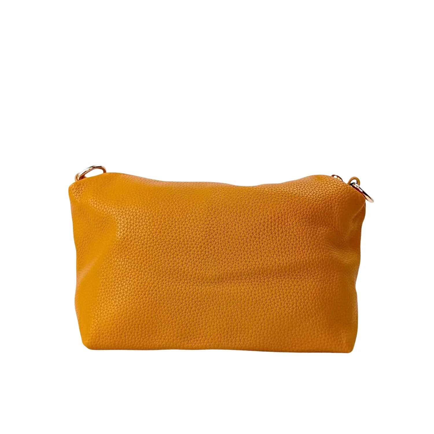 Borsa Tote Valentini SIBI in Pelle Giallo Senape - vivace borsa tracolla