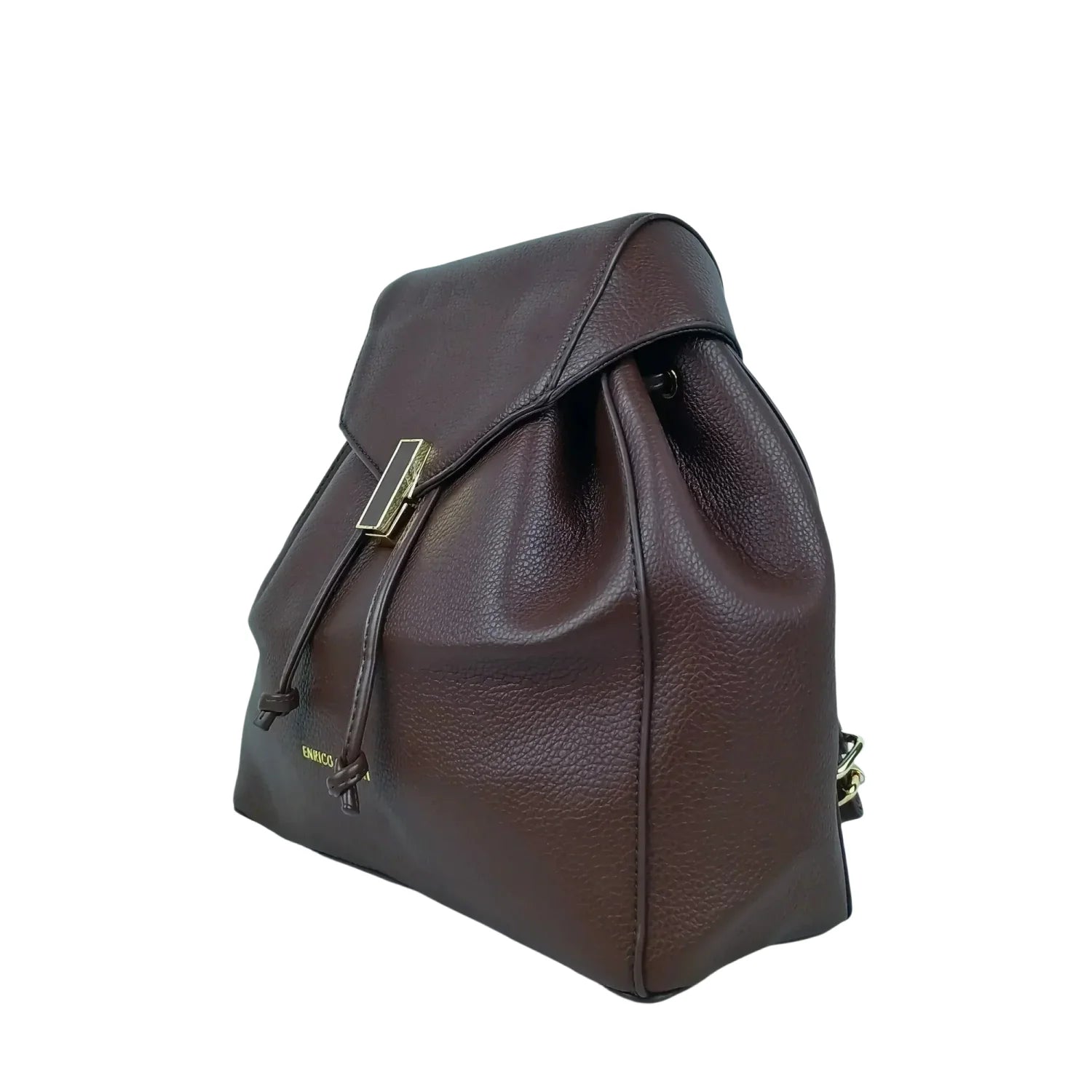 Brown Leather Backpack for Women MS-8289 - Stile Donna Bags