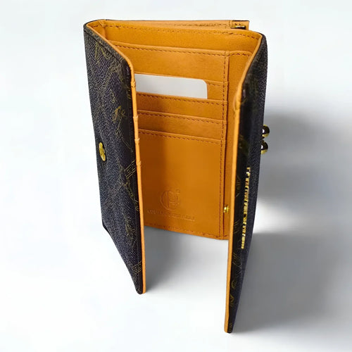 Brown Leather Hand Wallet - MS-1116 - Stile Donna Bags