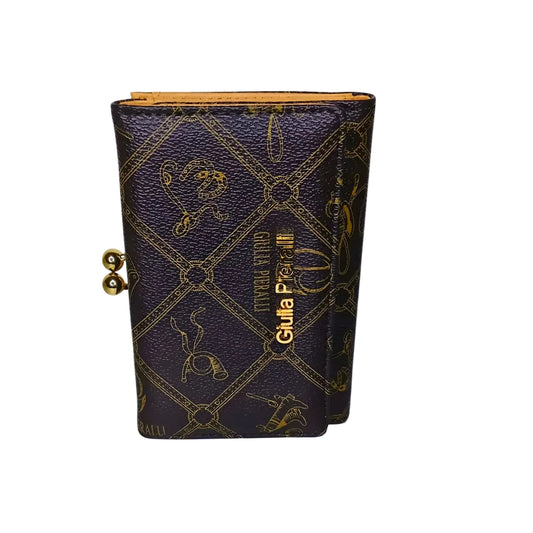 Brown Leather Hand Wallet - MS-1116 - Stile Donna Bags