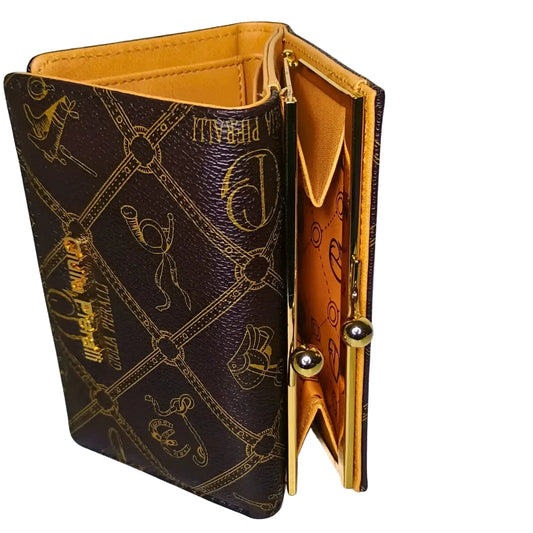 Brown Leather Hand Wallet - MS-1116 - Stile Donna Bags