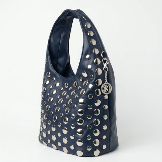 Borsa a tracolla Silver Dot - Taglia media by Stile Donna Bags