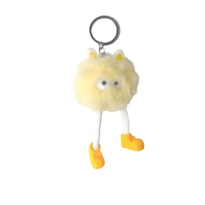 Charm per Borsa Personaggio Pom - portachiavi peluche morbido