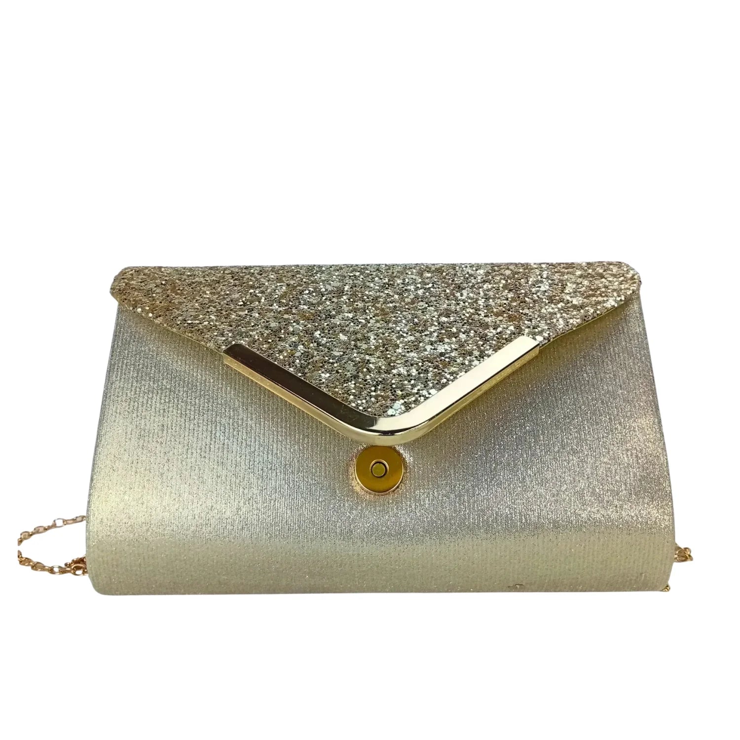 Clutch Bag a Busta Argentata da Sera - borsetta busta glitter