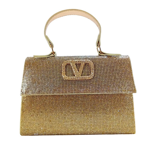 Clutch Bag con Strass Valentini - borsa valentino tonalità