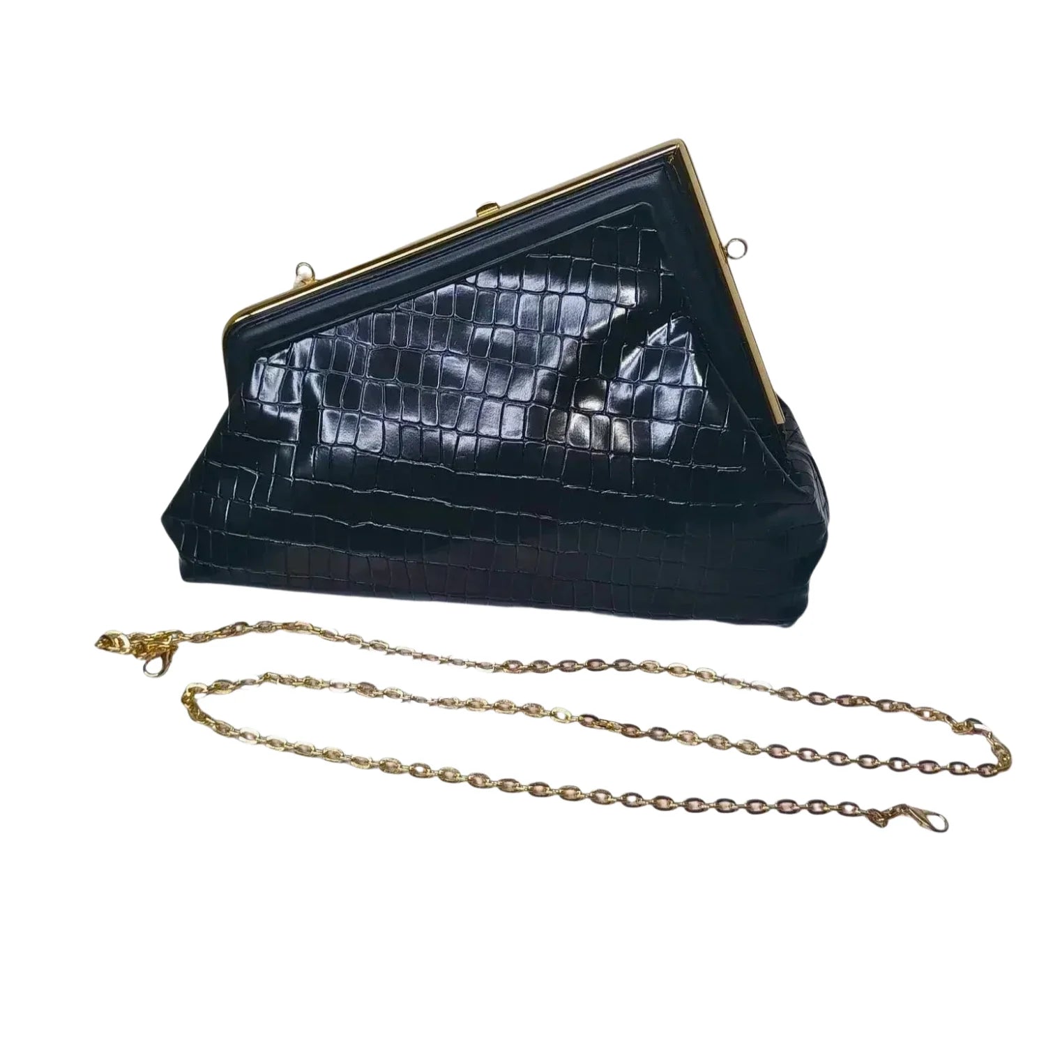 Clutch bag with shoulder strap - MS-9964 - Stile Donna Bags