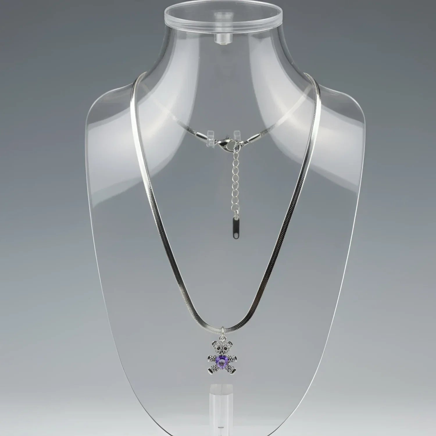 Collana Sweetheart con Ciondolo Orsetto - collana catena serpente