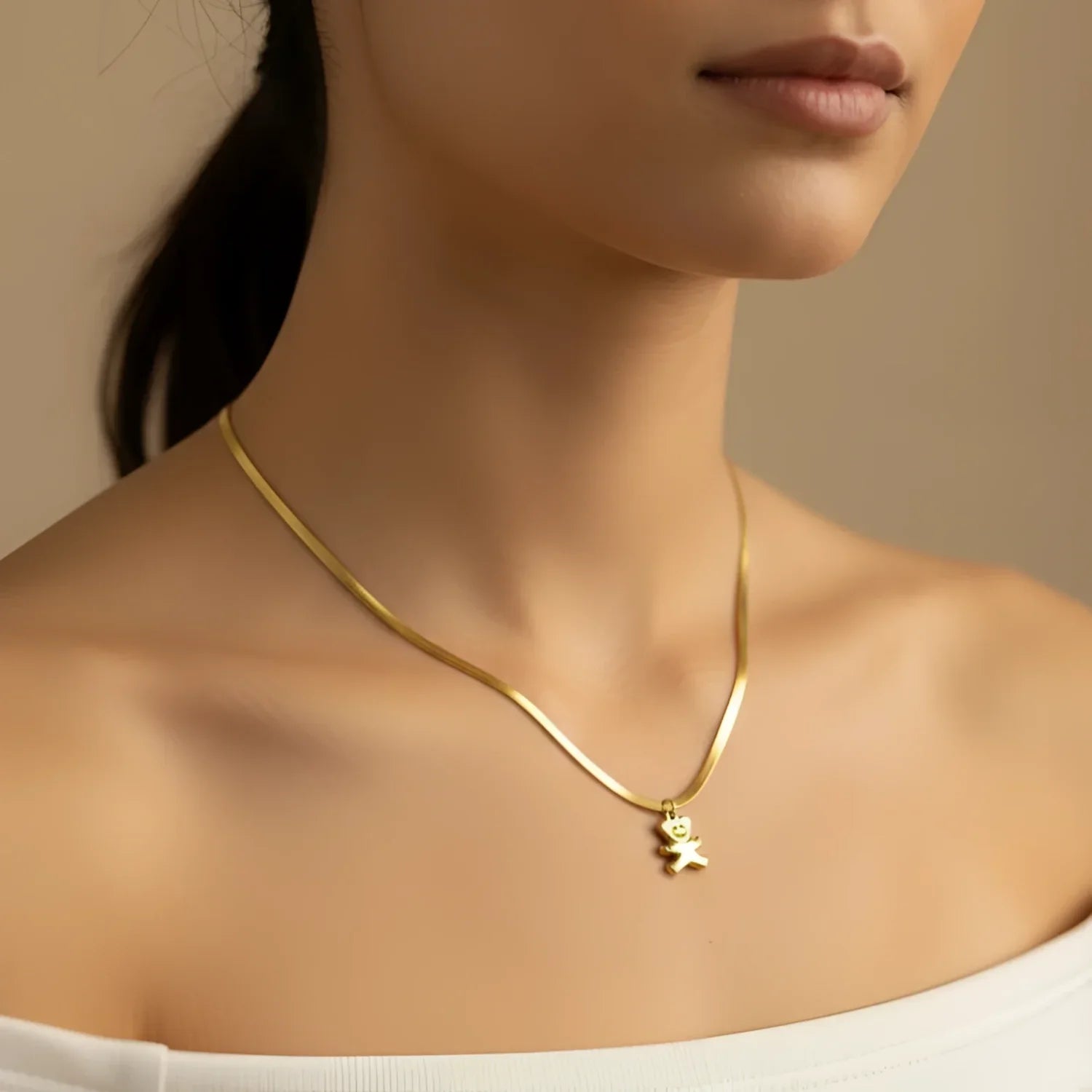 Collana Sweetheart con Ciondolo Orsetto - delicata collana catena