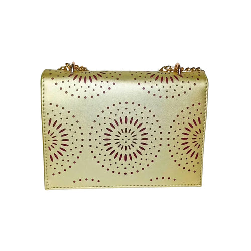 Crossbody Bag with Chain Strap - MS-4335 - Stile Donna Bags