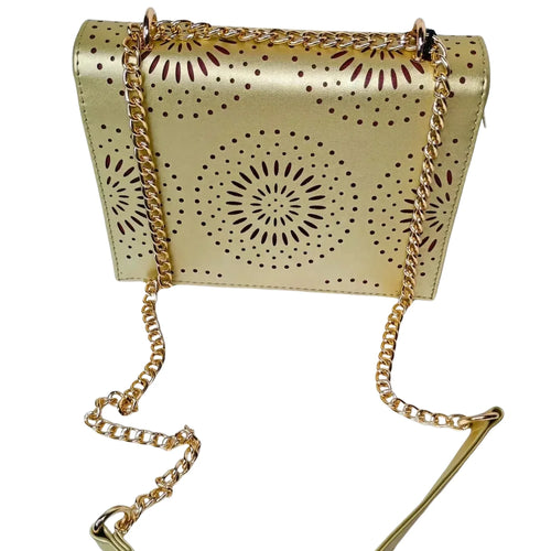 Crossbody Bag with Chain Strap - MS-4335 - Stile Donna Bags