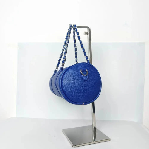 Cylinder-shaped shoulder bag MS-6885 - Stile Donna Bags