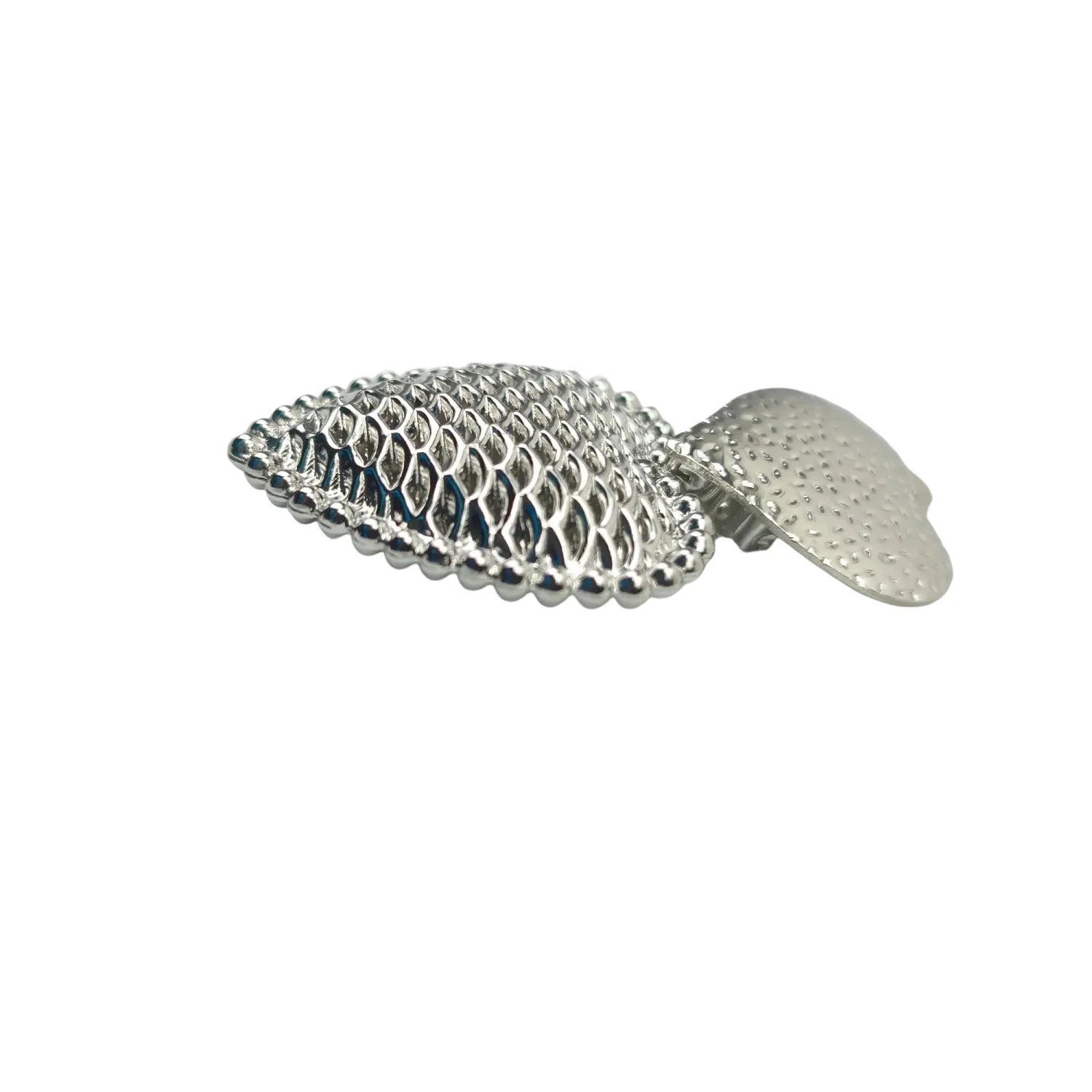 Double heart drop earrings - silver-tone - Stile Donna Bags