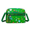Green Flower Print crossbody bag - MS-1756 - Stile Donna Bags