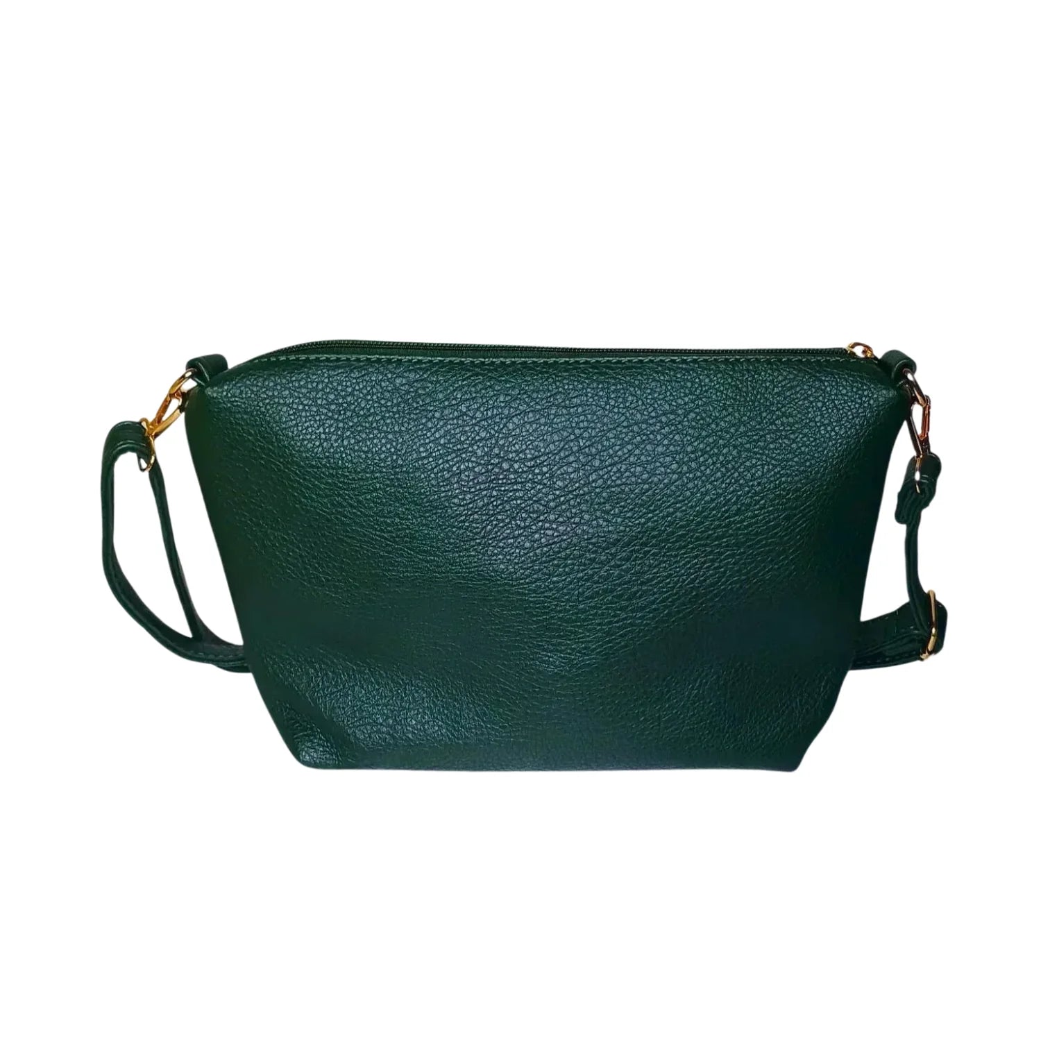 Green Leather Bindle Bag - MS-9614 - Stile Donna Bags