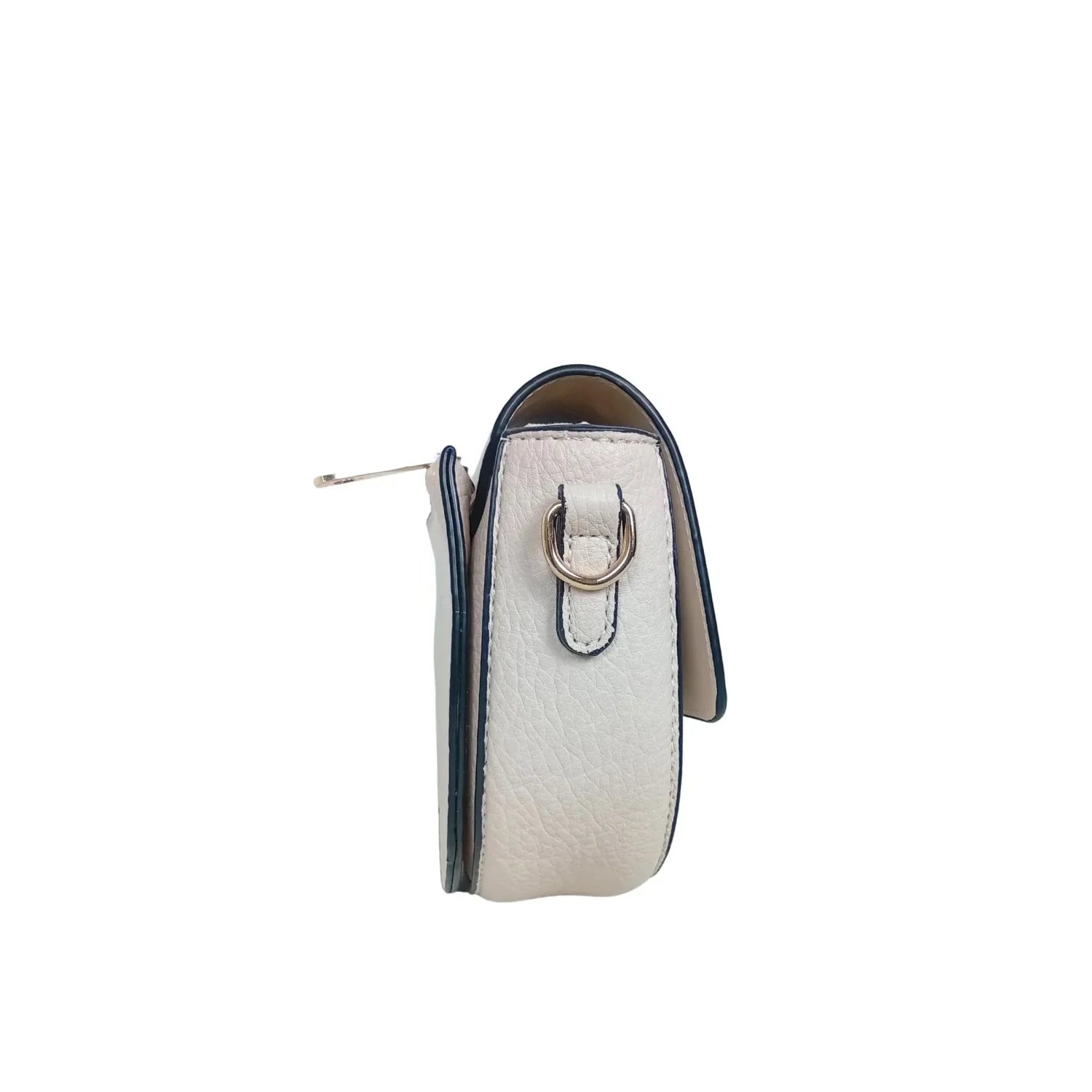 Half Moon Leather Crossbody Bag - MS-7611 - Stile Donna Bags