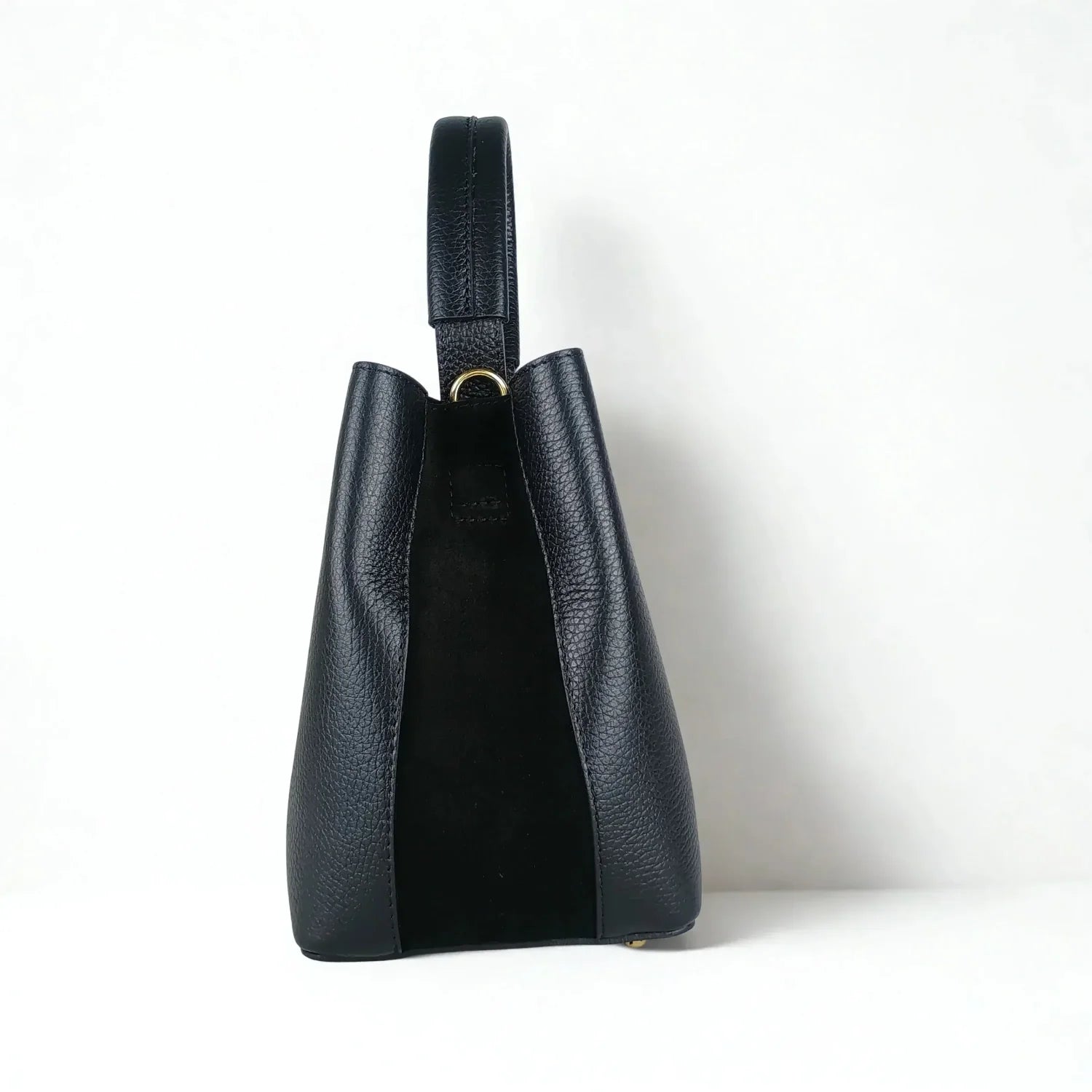 Italian Leather Bucket Bag MS-3265 - Stile Donna Bags