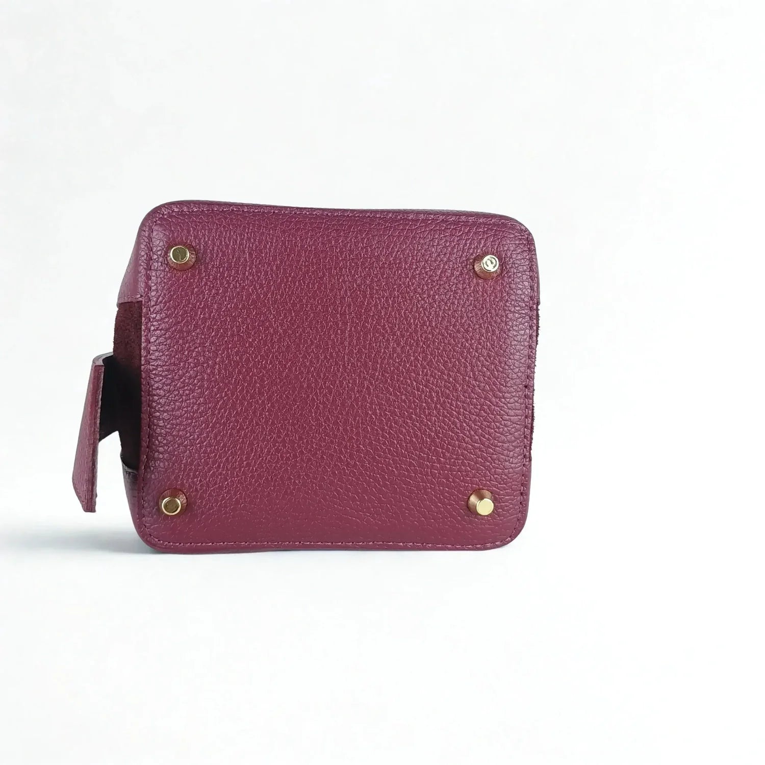 Italian Leather Bucket Bag MS-3265 - Stile Donna Bags