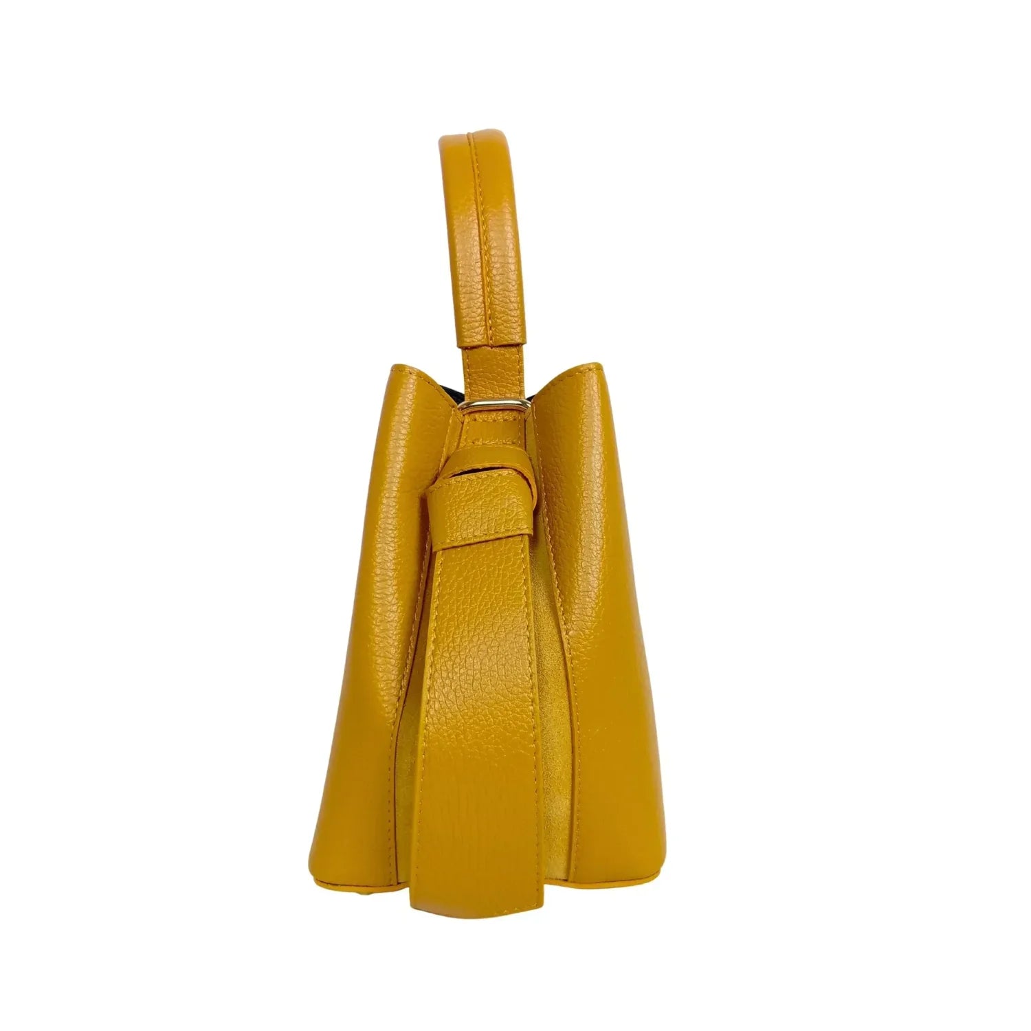 Italian Leather Bucket Bag MS-3265 - Stile Donna Bags