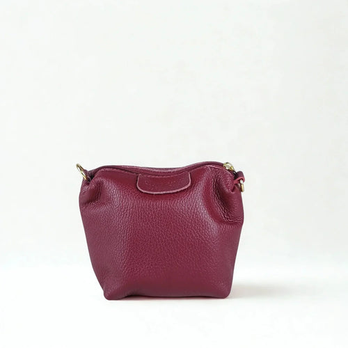 Italian Leather Bucket Bag MS-3265 - Stile Donna Bags