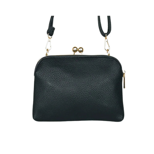 Leather Clutch Crossbody Bag MS-8189 - Stile Donna Bags