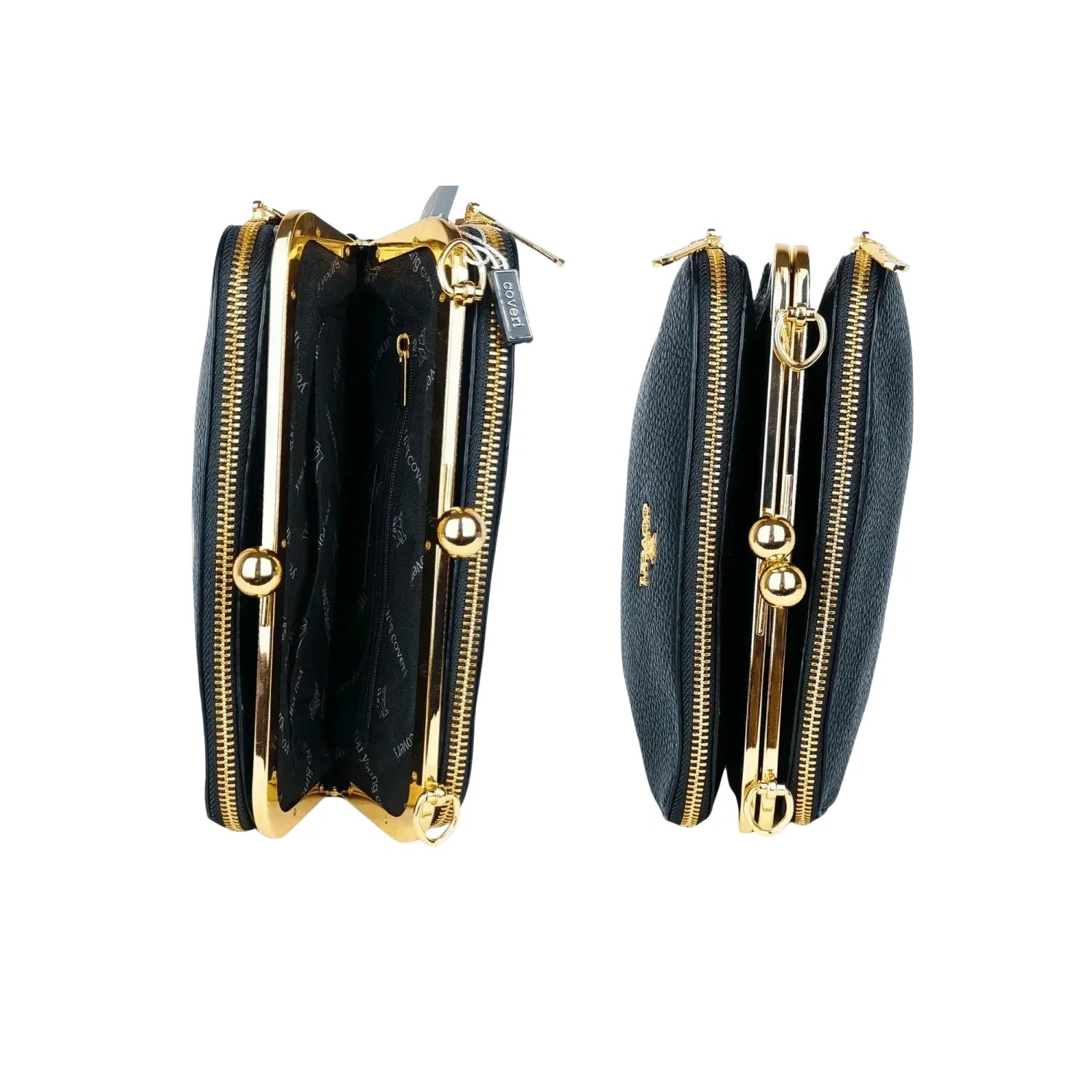 Leather Clutch Crossbody Bag MS-8189 - Stile Donna Bags