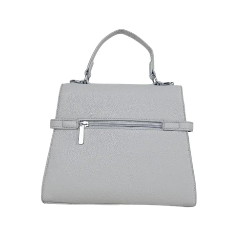 Leather handbag with removable shoulder strap MS-9518 - Stile Donna Bags