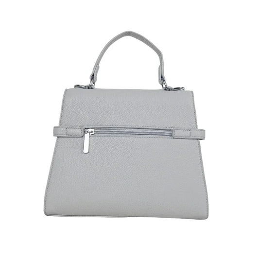 Leather handbag with removable shoulder strap MS-9518 - Stile Donna Bags