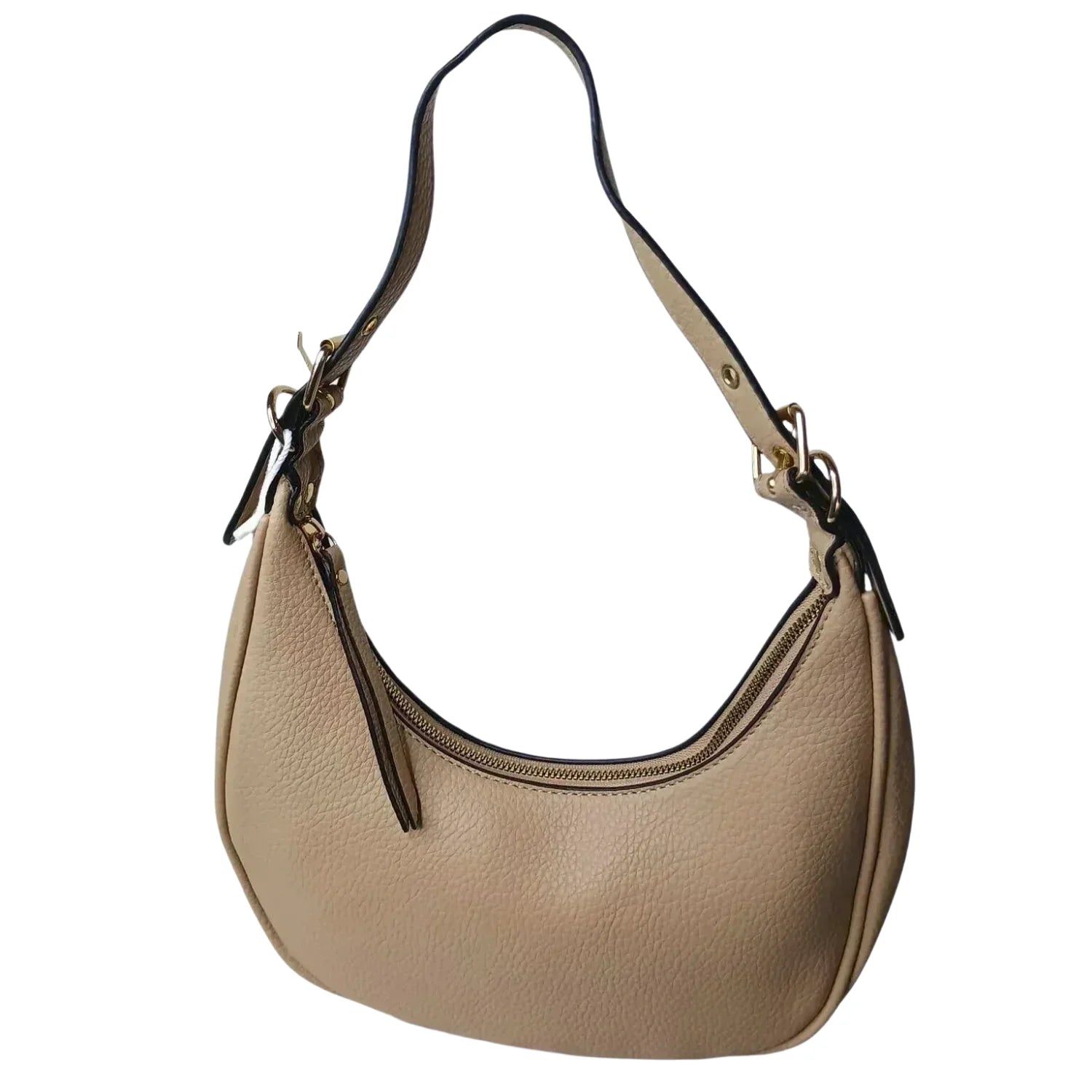 Leather Shoulder Bag - MS-0280 - Stile Donna Bags
