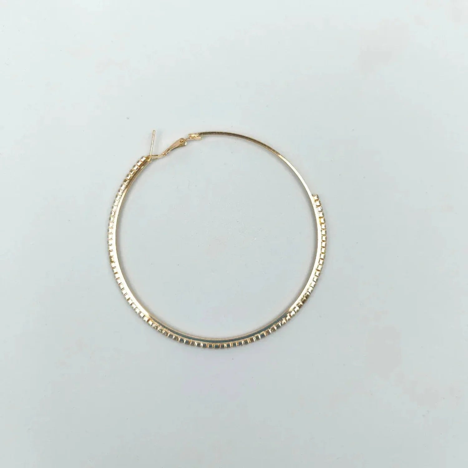 Luxury Textured Hoop Earrings – Gold & Silver Statement Hoops - Stile Donna Bags
