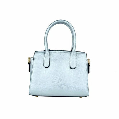Mini Bag in Pelle MS-6539 con Tracolla Removibile - borsetta mini pelle