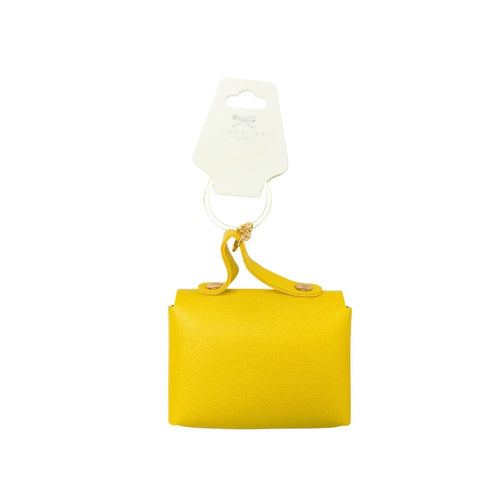 Mini Floral Wallet Key Charm – Coin Pouch - Stile Donna Bags