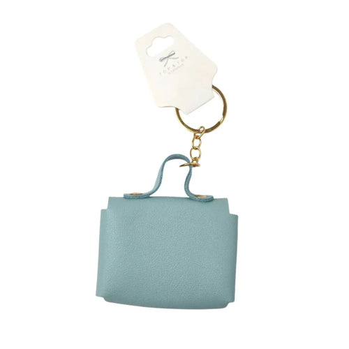 Mini Floral Wallet Key Charm – Coin Pouch - Stile Donna Bags