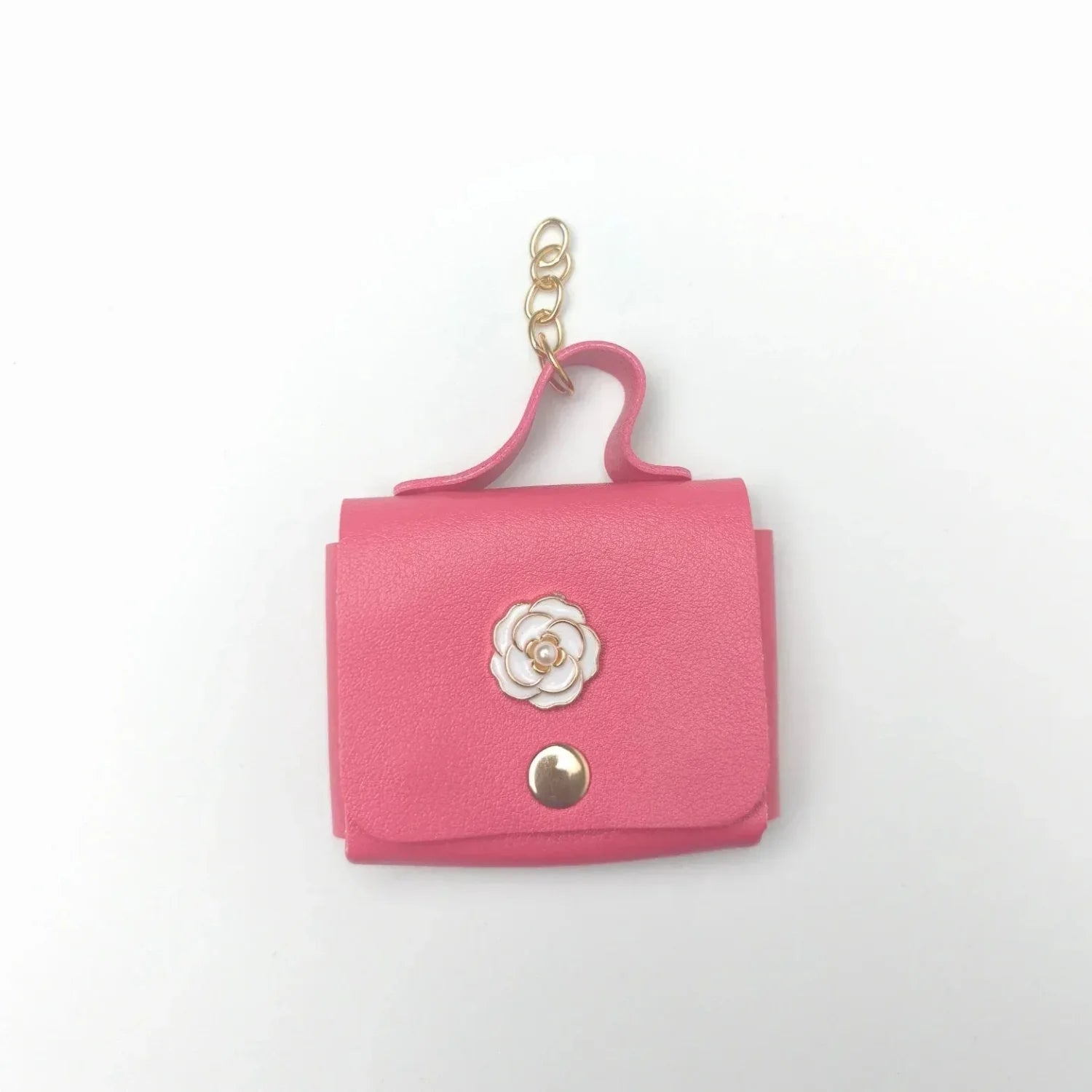 Mini Floral Wallet Key Charm – Coin Pouch - Stile Donna Bags