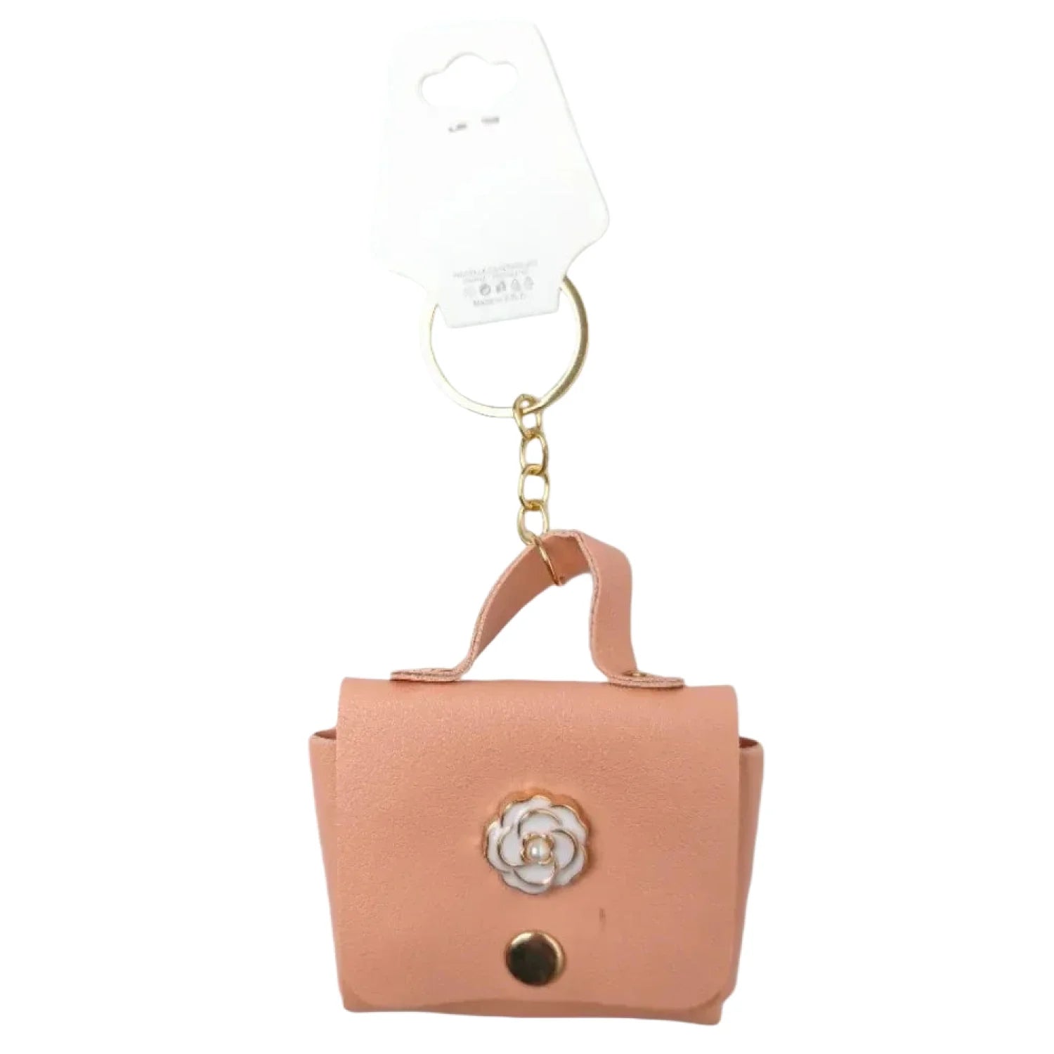 Mini Floral Wallet Key Charm – Coin Pouch - Stile Donna Bags