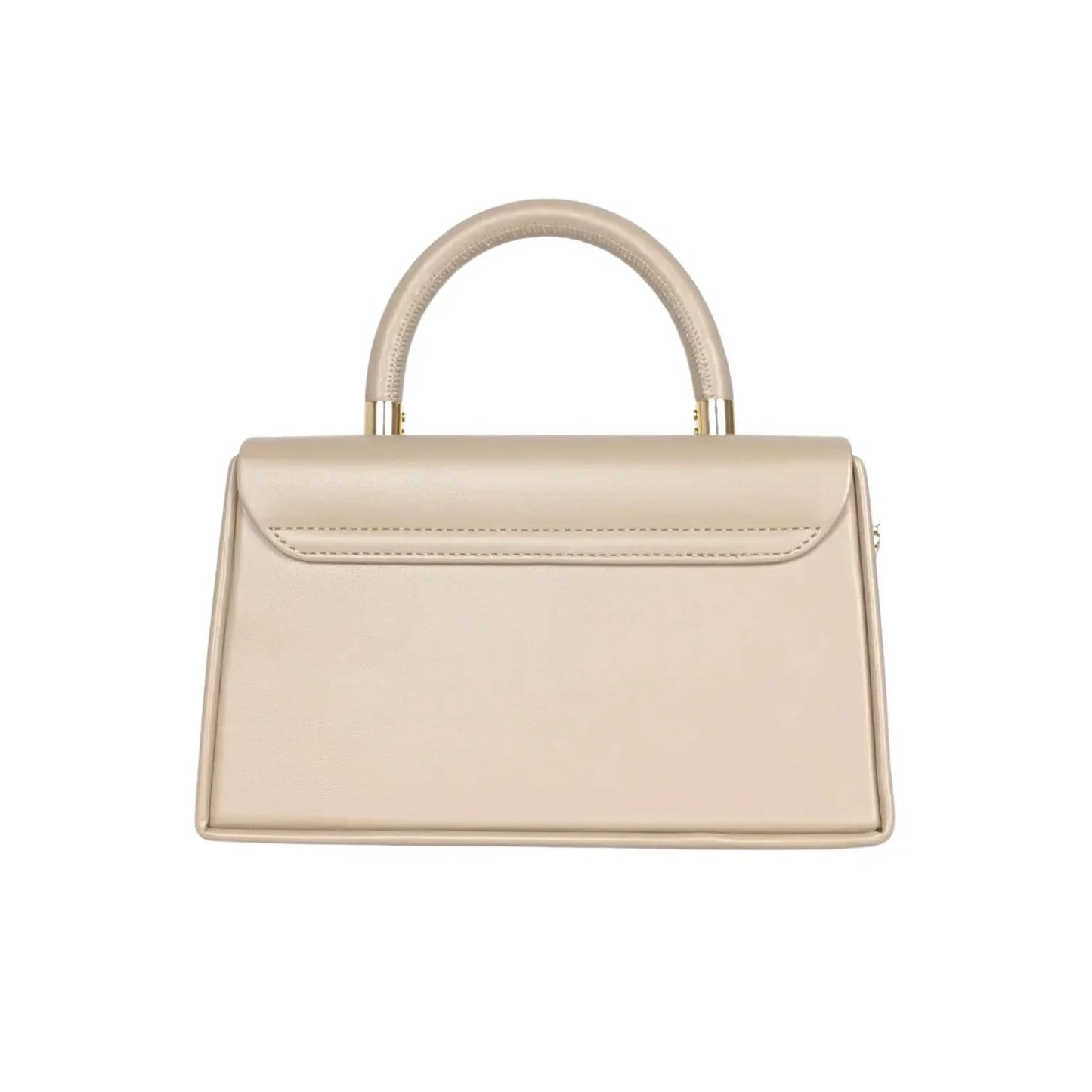 Mini Satchel con Top Handle Effortlessly Elegant Fendi - borsa pelle beige