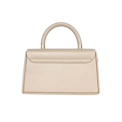 Mini Satchel con Top Handle Effortlessly Elegant Fendi - borsa pelle beige