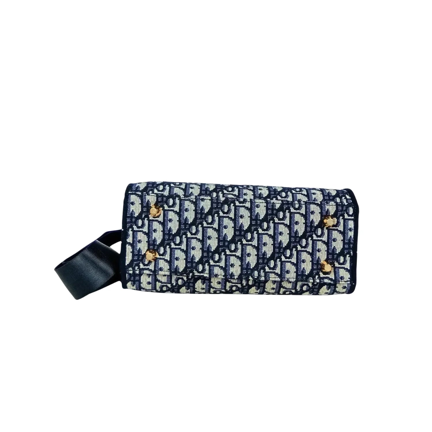 Navy and White Large Capacity Satchel Bag MS-2290 - Stile Donna Bags