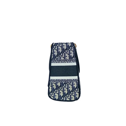 Navy and White Large Capacity Satchel Bag MS-2290 - Stile Donna Bags