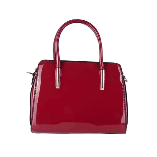 Patent Leather Handbag MS-7408 - Stile Donna Bags