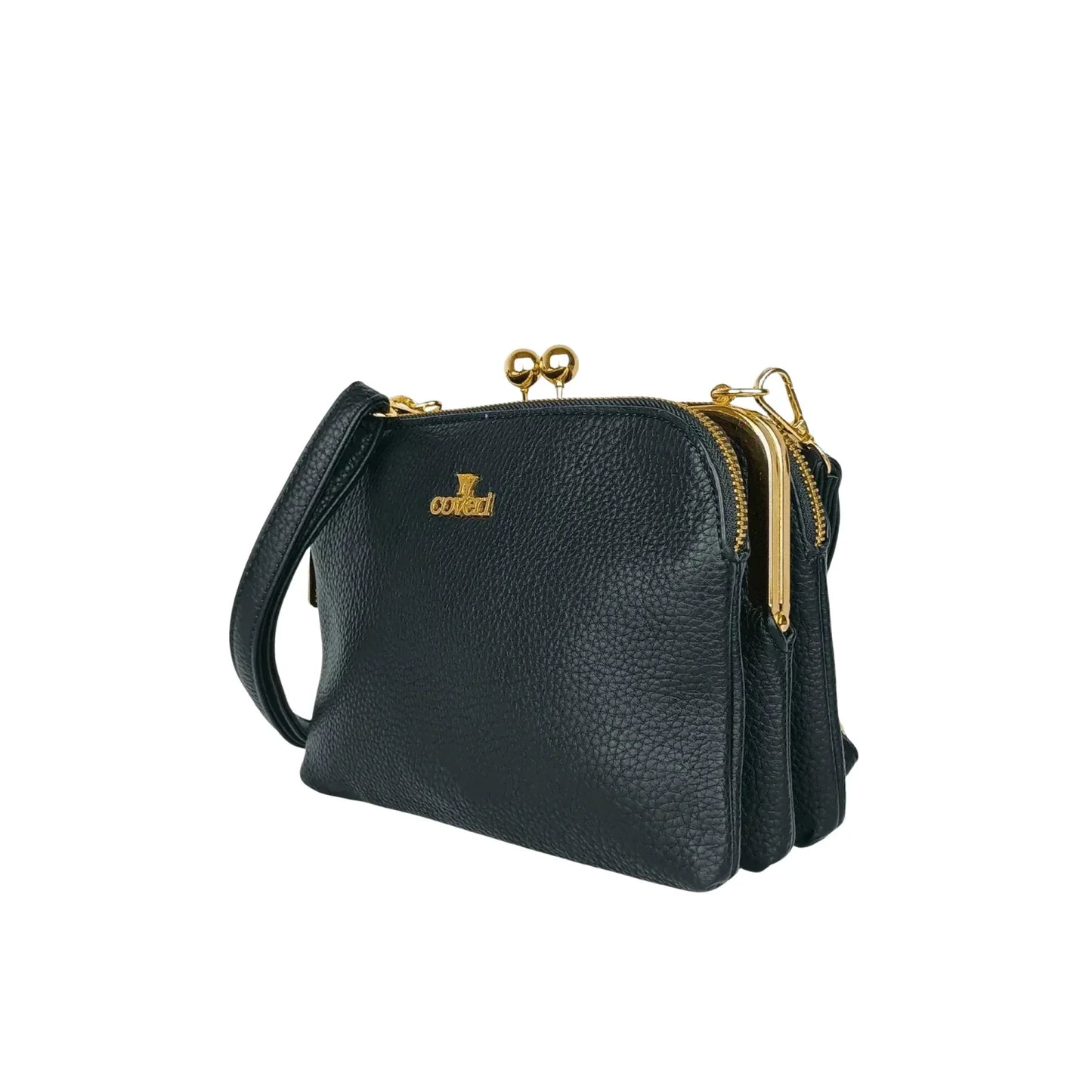 Pochette a tracolla in pelle versatile MS-8189 - borsa