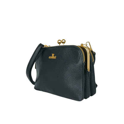 Pochette a tracolla in pelle versatile MS-8189 - borsa