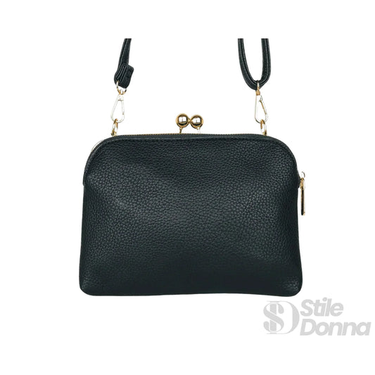pochette-a-tracolla-in-pelle-versatile-ms-8189-clutch-nera-889 - Stile Donna Bags