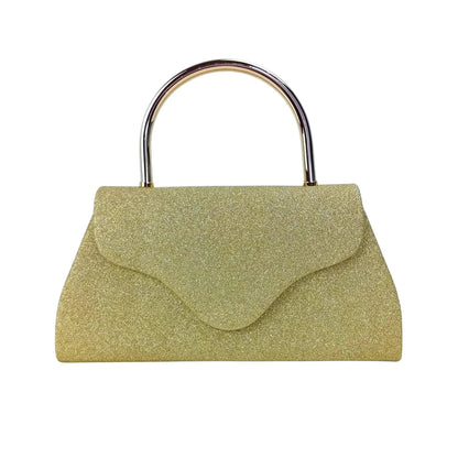 Pochette da Sera Glitter Elegante - clutch glitter dorato