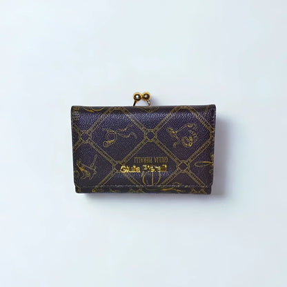 Portafoglio a mano in pelle Giulia Pieralli MS-1116 - portafoglio clutch viola