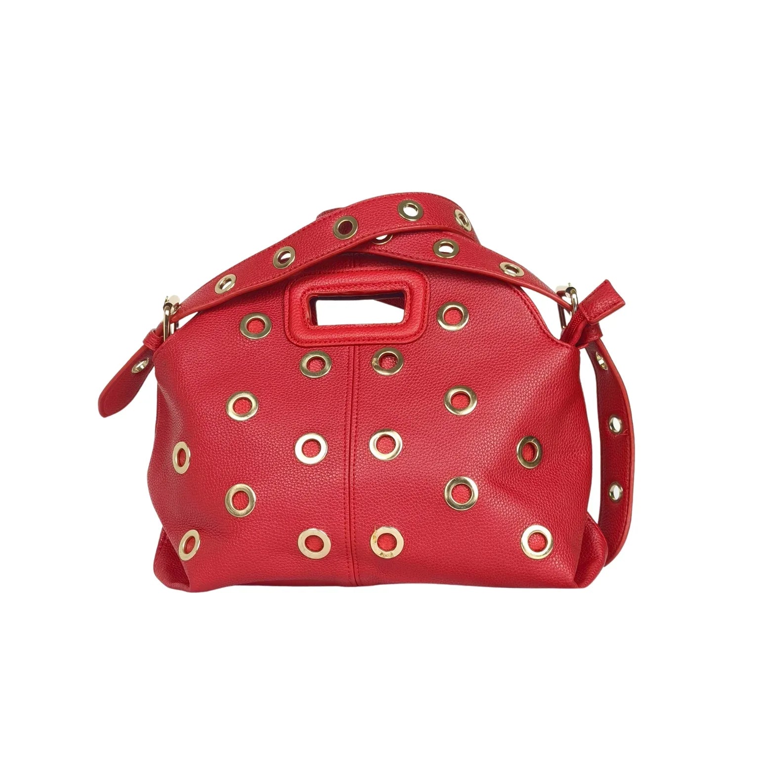 Grommet Accent Shoulder Bag - Stile Donna Bags