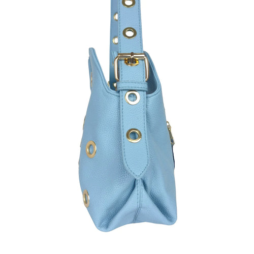 Grommet Accent Shoulder Bag - Stile Donna Bags
