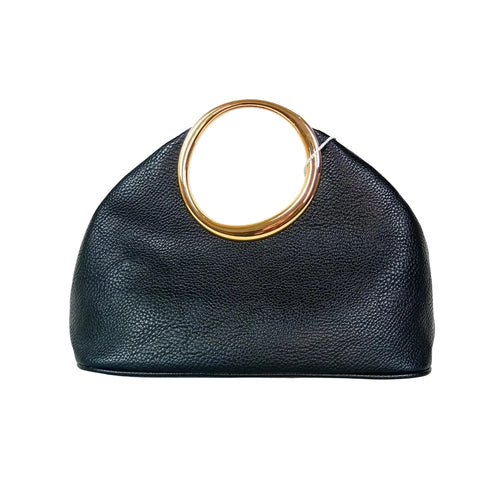 The circle Leather handbag MS-5593 - Stile Donna Bags