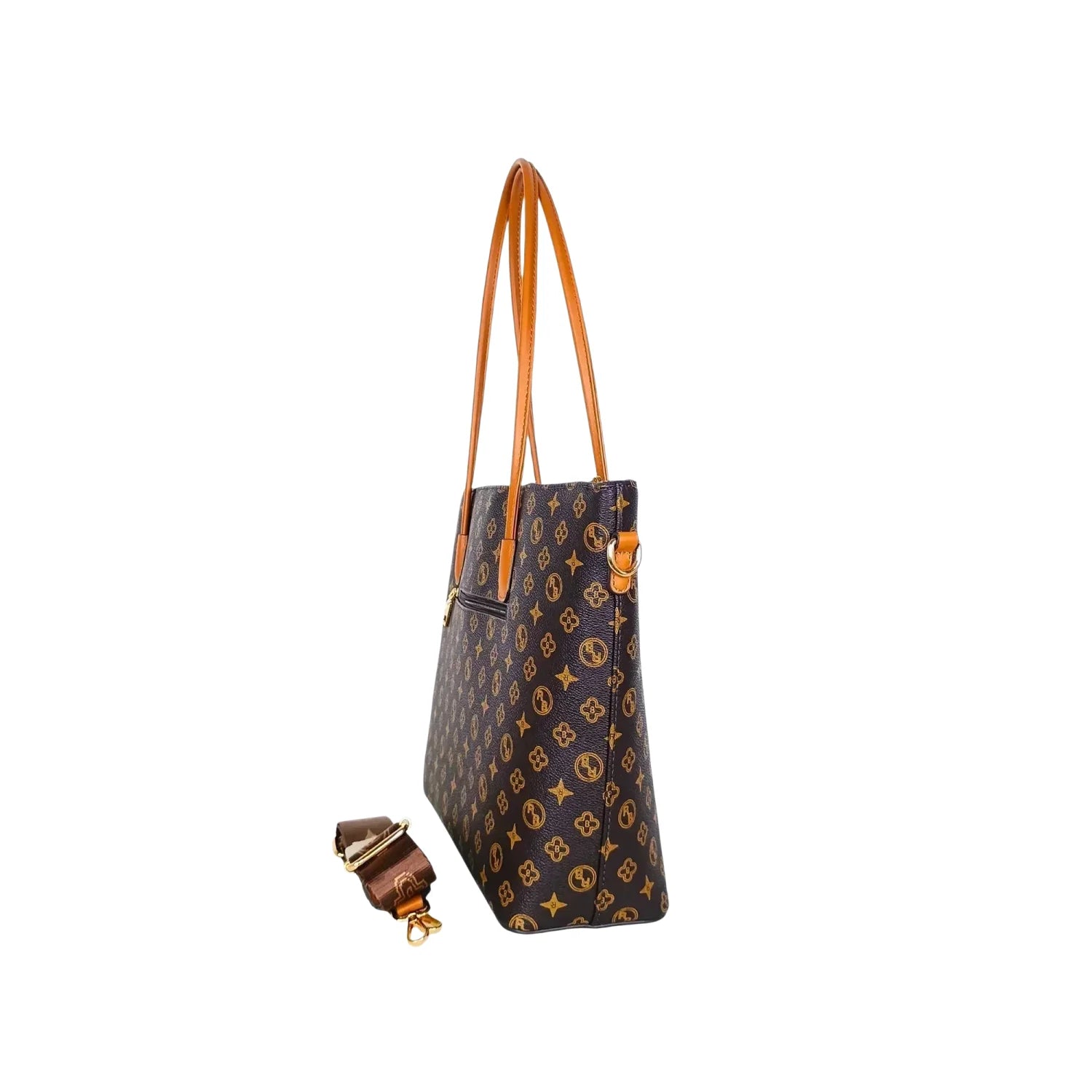 Tote bag in leather with top handle MS-3868 - Stile Donna Bags